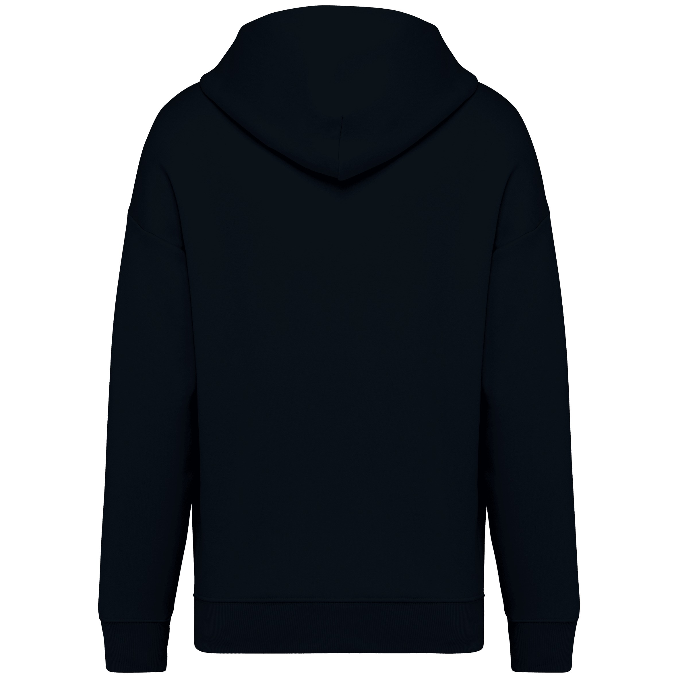 Native Spirit NS408 Bio-Hoodie Black – Rückseite