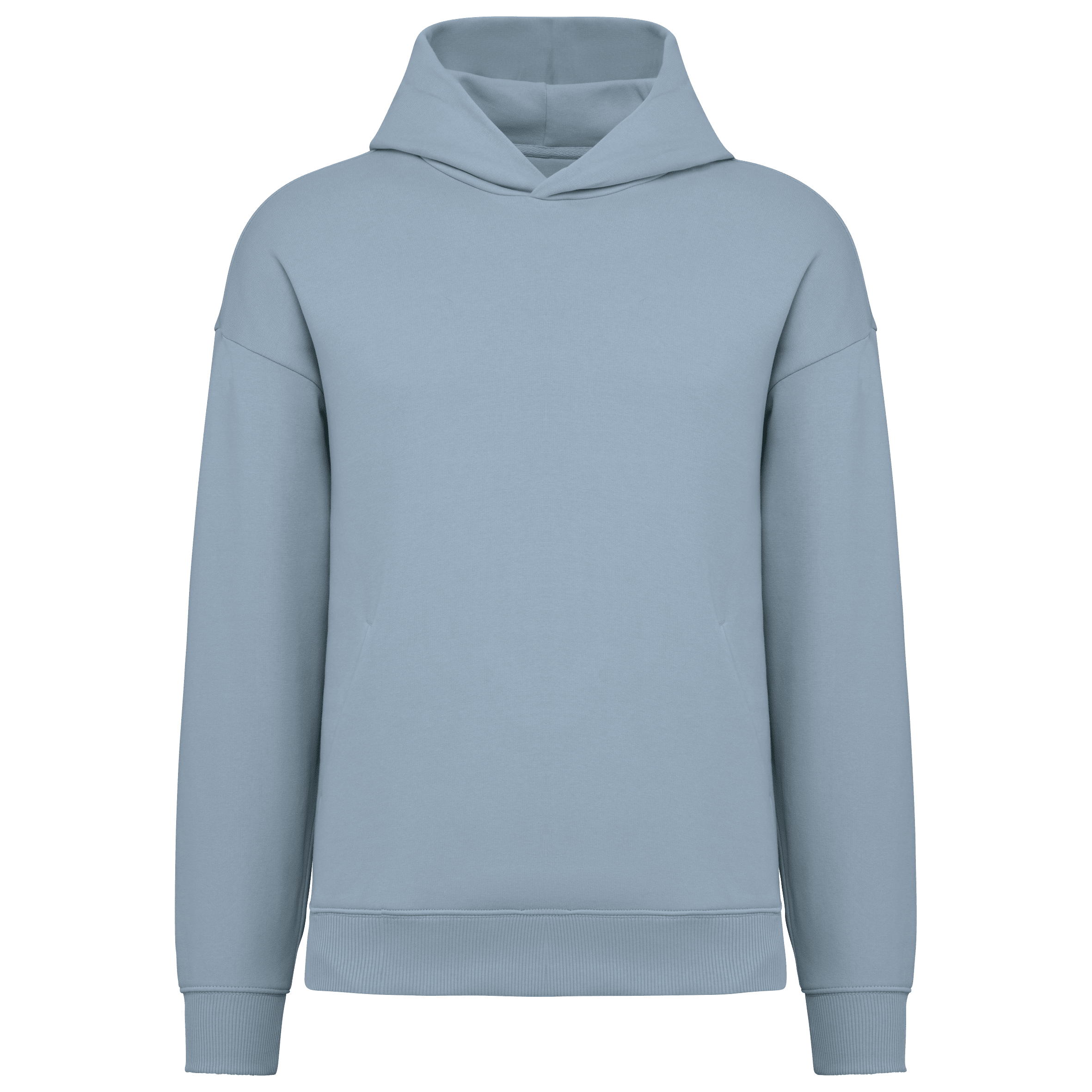 Native Spirit NS408 Bio-Hoodie Aquamarine – Vorderseite