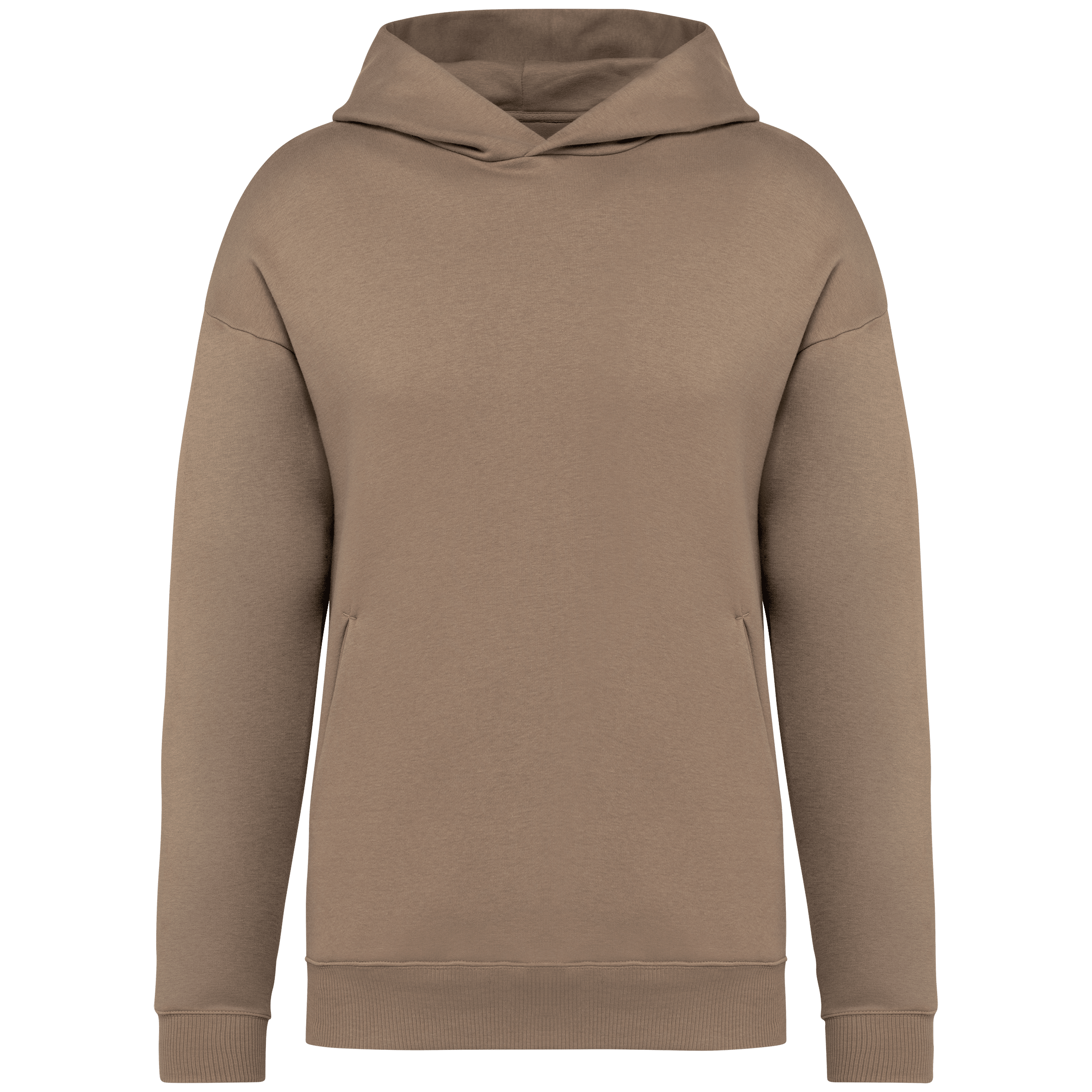 Native Spirit NS408 Bio-Hoodie Driftwood – Vorderseite
