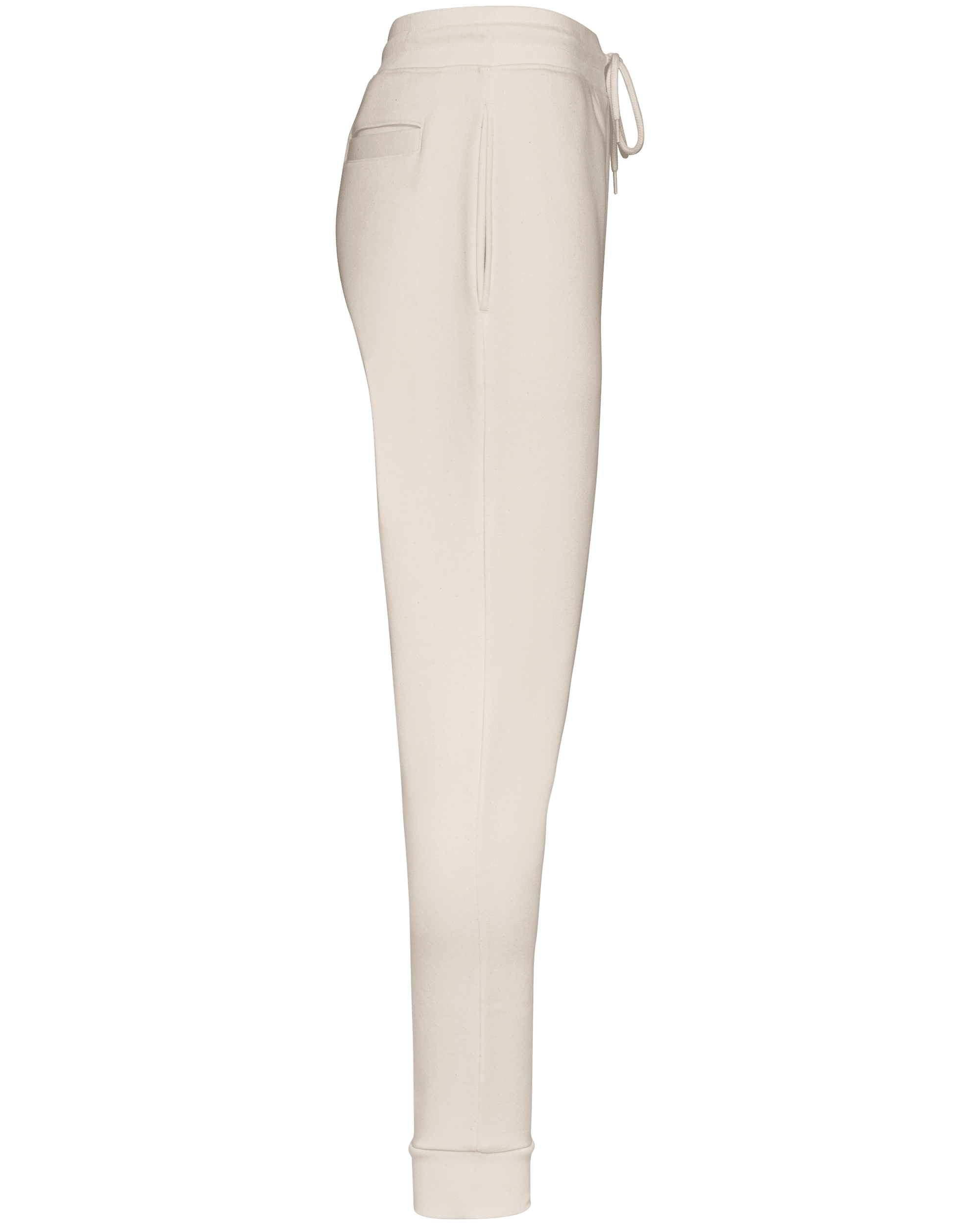 Native Spirit NS700 Bio-Jogginghose Ivory – Seitenansicht
