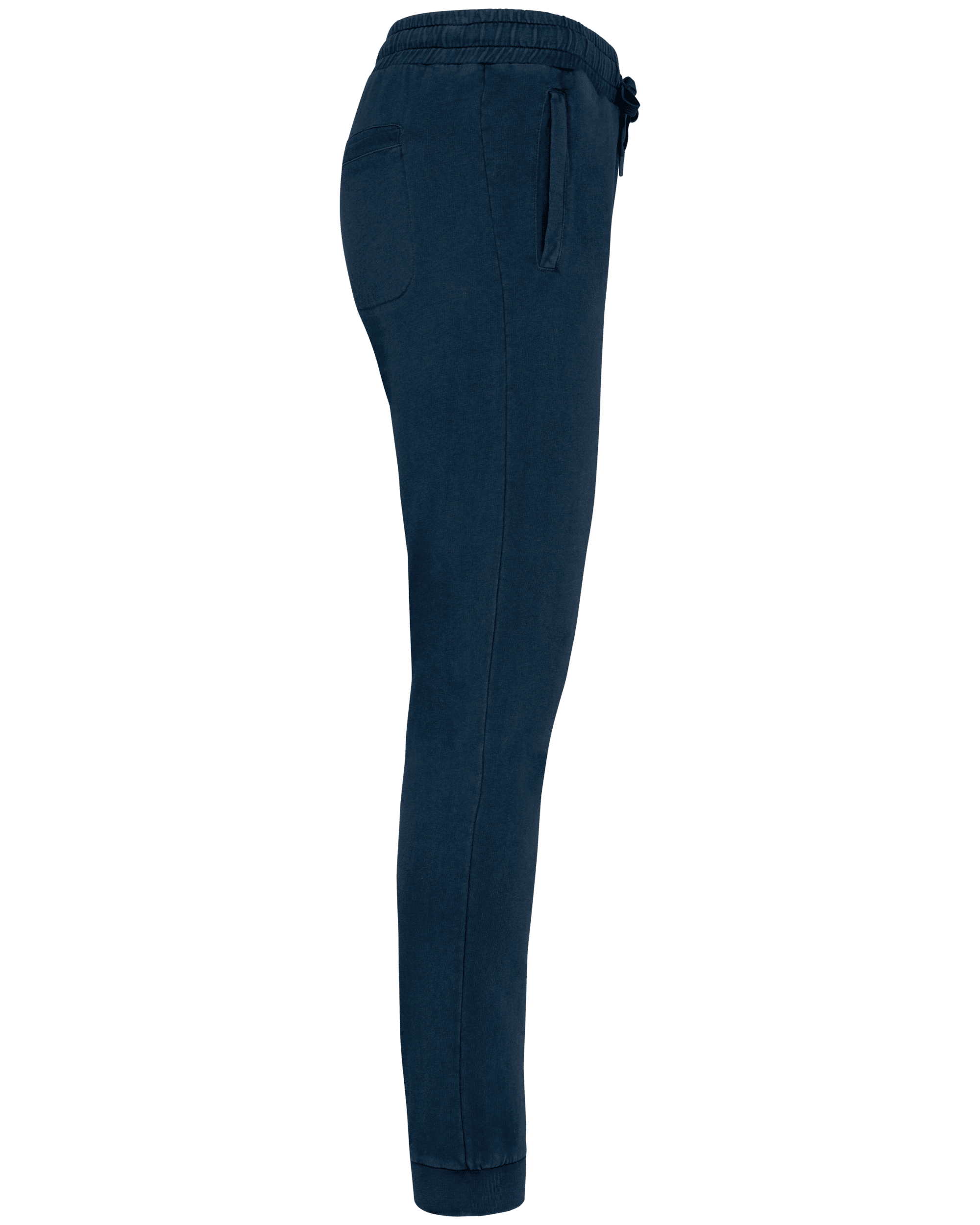 Native Spirit NS714 Bio-Jogginghose Washed Navy Blue – Seitenansicht