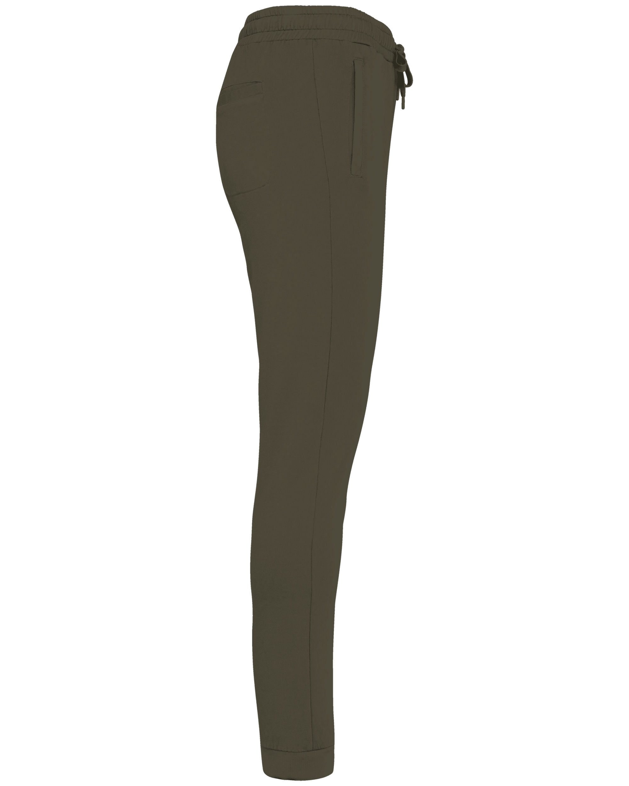 Native Spirit NS714 Bio-Jogginghose Washed Organic Khaki – Seitenansicht